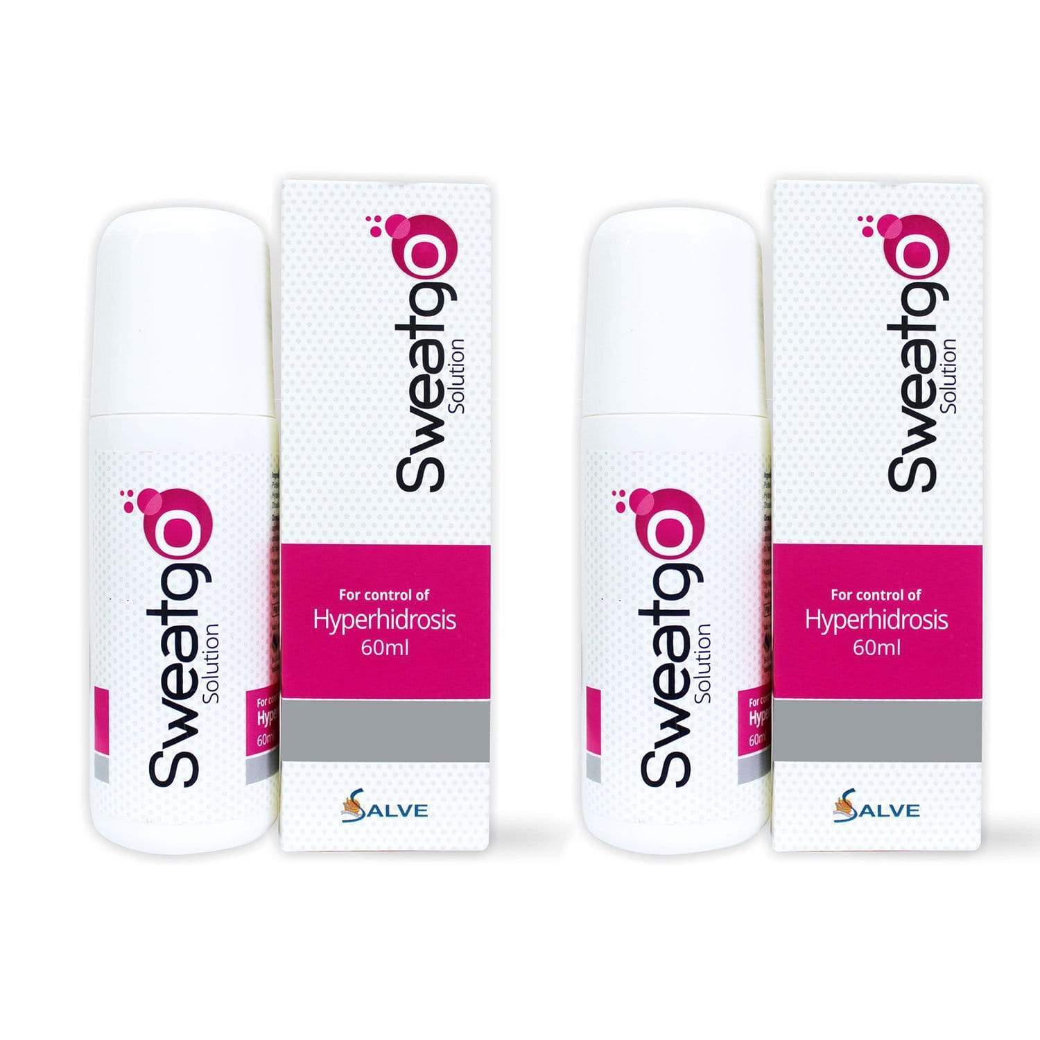 Shoprythm Sweatgo,Best Selling Pack of 2 Copy of Salve Sweatgo Hyperhidrosis Anti-Perspirant For Sweat